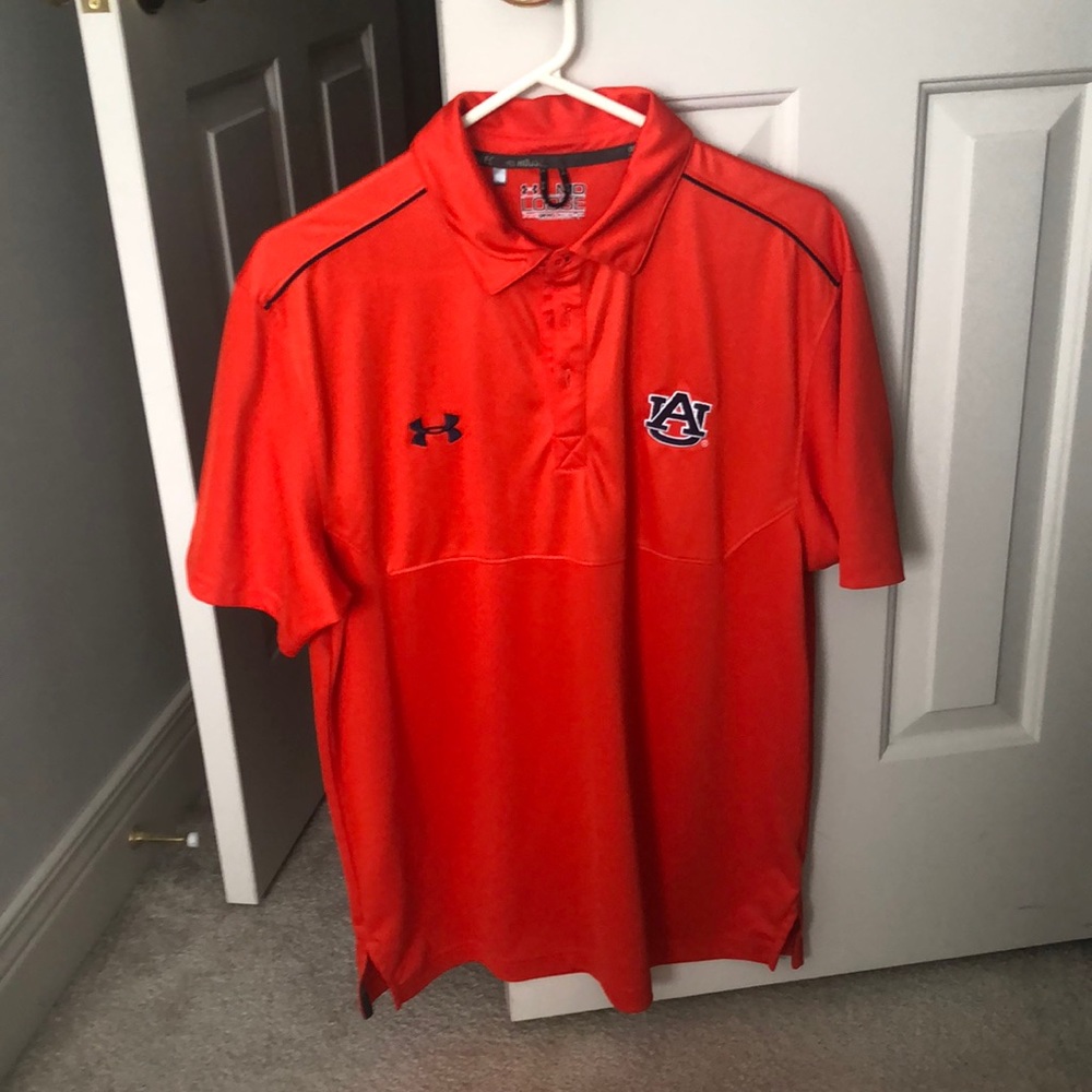 Under Armour Auburn University Polo EUC SZ M